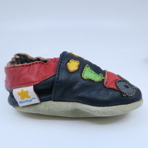 Ministar Boys Blue | Red Shoes size: *0-3 Months